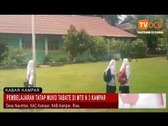 PEMBELAJARAN TATAP MUKO TABATE DI MTS N 3 KAMPAR